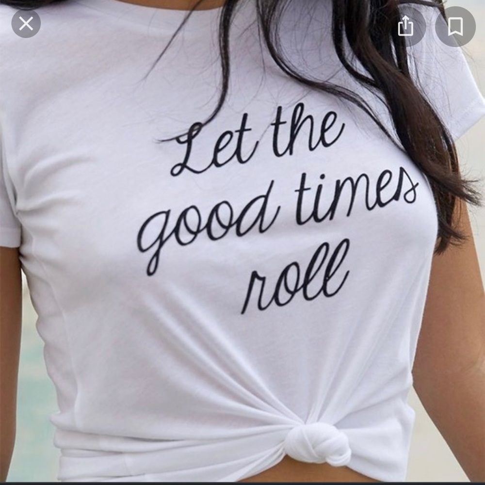 LA HEARTS LET THE GOOD TIMES ROLL TEE
